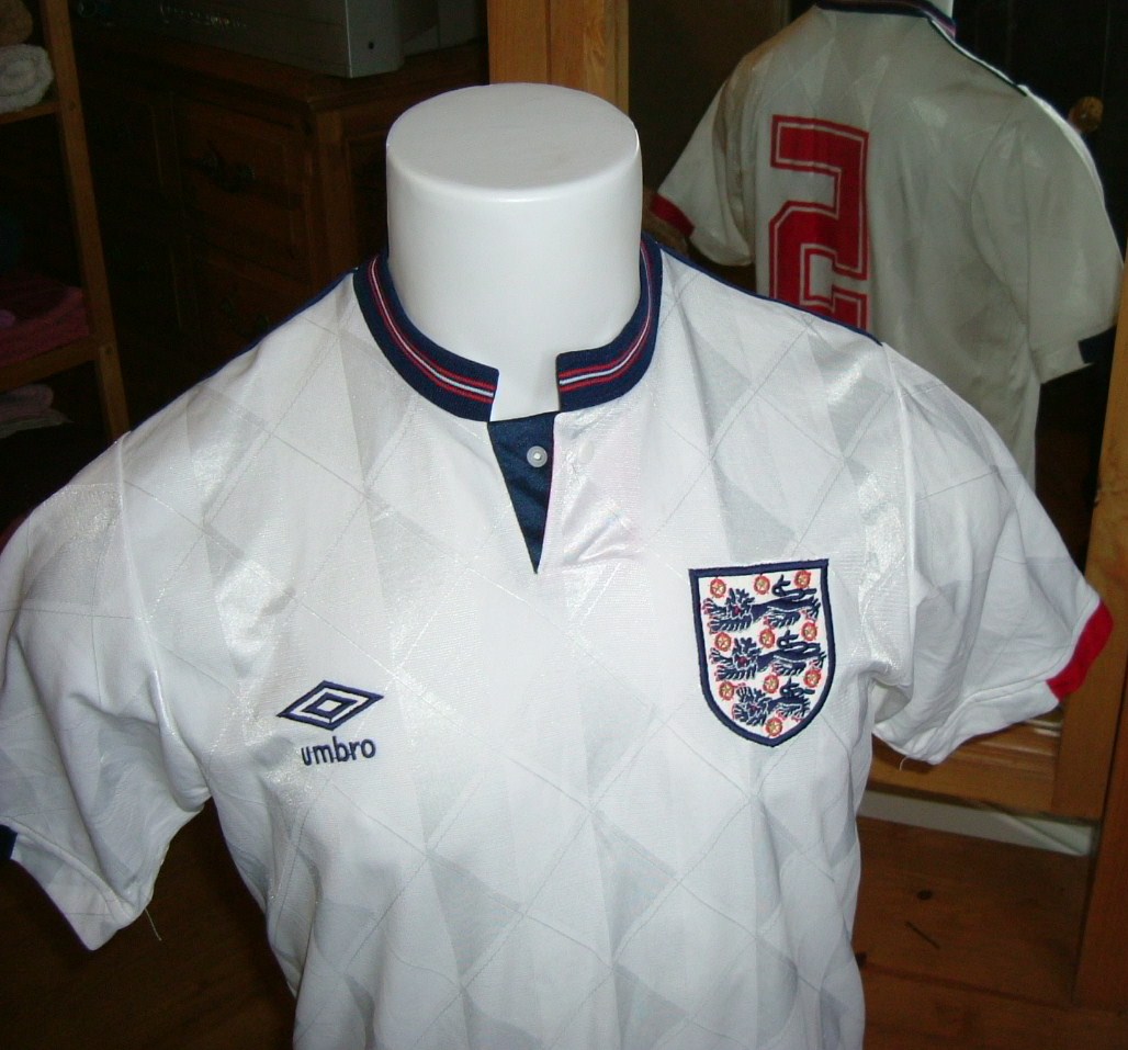 england 1988 home shirt